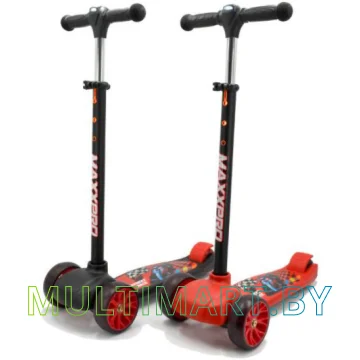 Самокат Favorit Rush S00431 (красный)